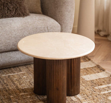 Coffee Table Xav Marble Beige - Things I Like Things I Love