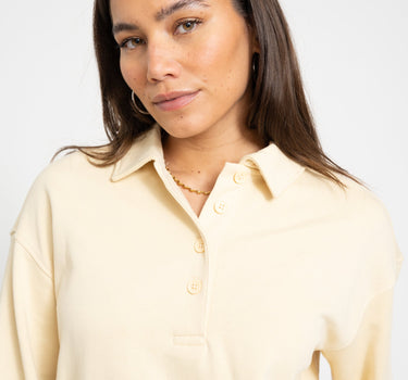 Collar Sweater Yellow - Things I Like Things I Love