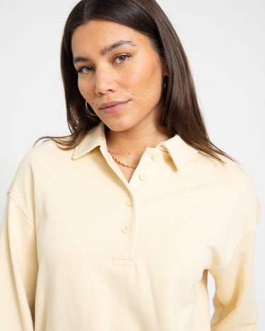 Collar Sweater Yellow - Things I Like Things I Love