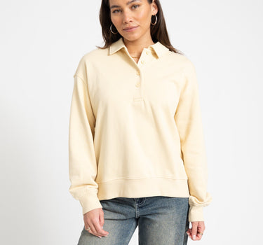 Collar Sweater Yellow - Things I Like Things I Love