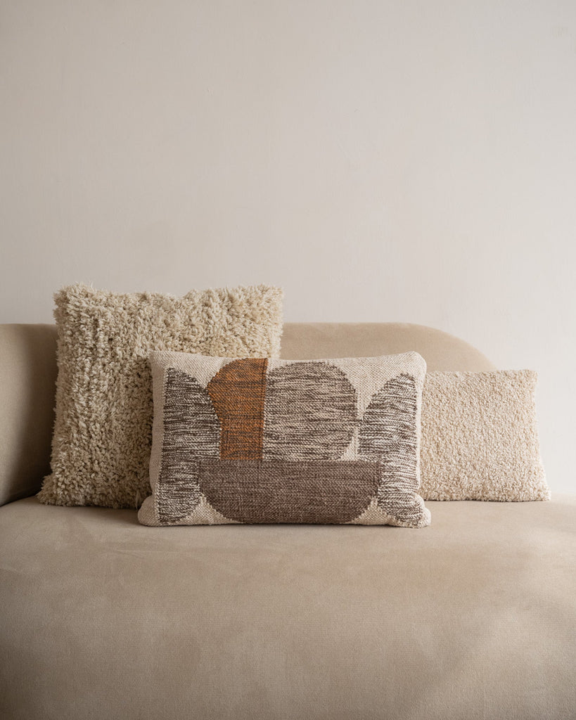 Cushion Art Brown 60x40 cm - Things I Like Things I Love
