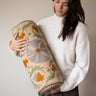 Cushion Bolster Flower Embroidered - Things I Like Things I Love
