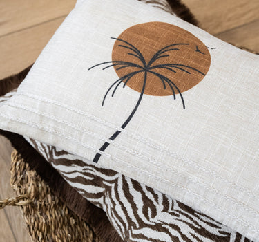 Cushion Cojin Palm Tree Sunset - Things I Like Things I Love