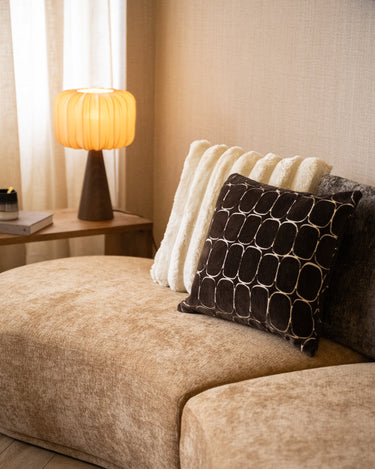 Cushion Dothan Brown 100% feather - Things I Like Things I Love