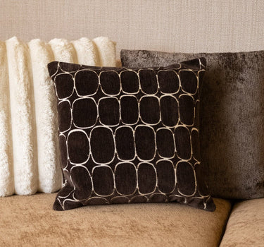 Cushion Dothan Brown 100% feather - Things I Like Things I Love