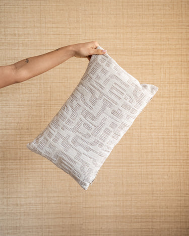 Cushion Fabia Pattern Beige - Things I Like Things I Love