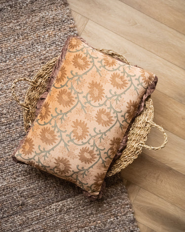 Cushion Floral Ruffles - Things I Like Things I Love