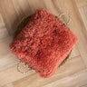 Cushion Frieda Furry Burgundy - Things I Like Things I Love