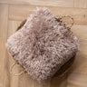 Cushion Frieda Furry Taupe - Things I Like Things I Love