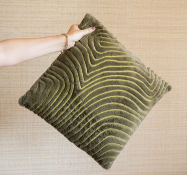 Cushion Jace Olive Green - Things I Like Things I Love