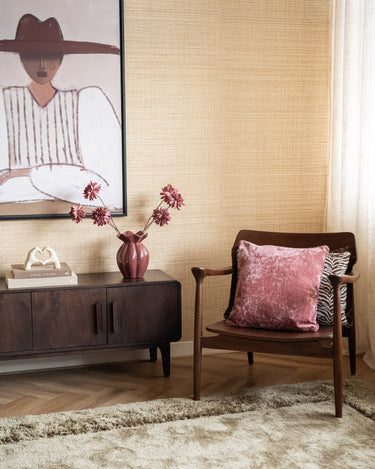 Cushion Lewy Velvet Pink - Things I Like Things I Love