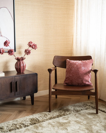 Cushion Lewy Velvet Pink - Things I Like Things I Love