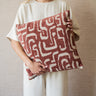 Cushion Liam Burgundy - Things I Like Things I Love