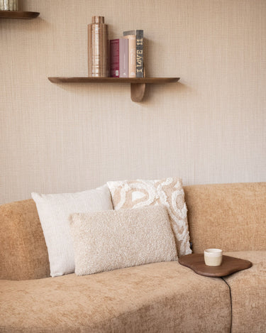 Cushion Lina Beige Teddy - Things I Like Things I Love