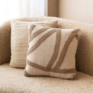 Cushion Majani Taupe - Things I Like Things I Love