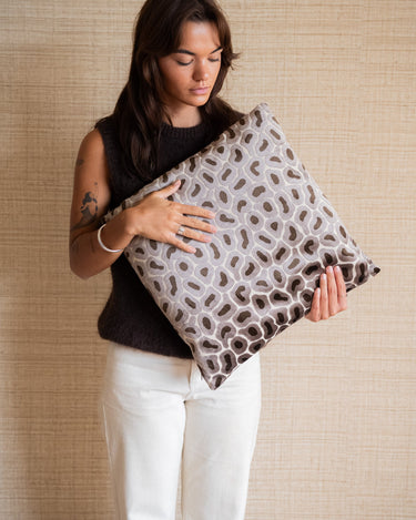 Cushion Mirelle Taupe - Things I Like Things I Love