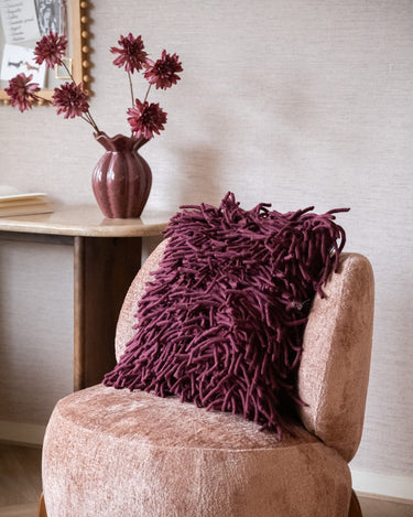 Cushion Moppy Burgundy - Things I Like Things I Love
