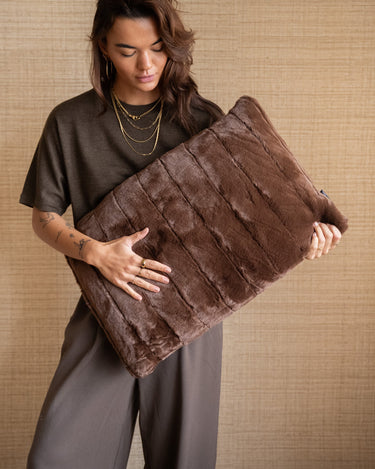 Cushion Nora Chocolate Brown - Things I Like Things I Love