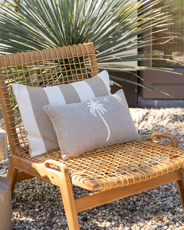 Cushion Palm Beige - Things I Like Things I Love