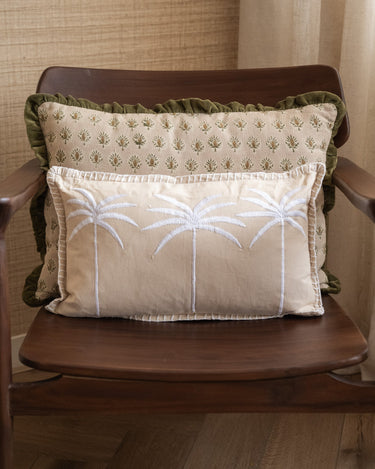 Cushion Palm Tree Beige - Things I Like Things I Love