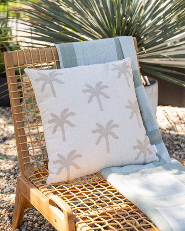 Cushion Palm Trees Beige - Things I Like Things I Love