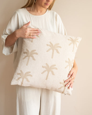 Cushion Palm Trees Beige - Things I Like Things I Love