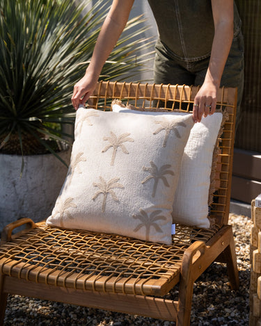 Cushion Palm Trees Beige - Things I Like Things I Love
