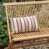 Cushion Riga Burgundy/Matcha Green - Things I Like Things I Love