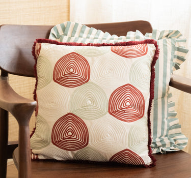 Cushion Sem Swirl Retro - Things I Like Things I Love
