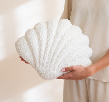 Cushion Shell White - Things I Like Things I Love