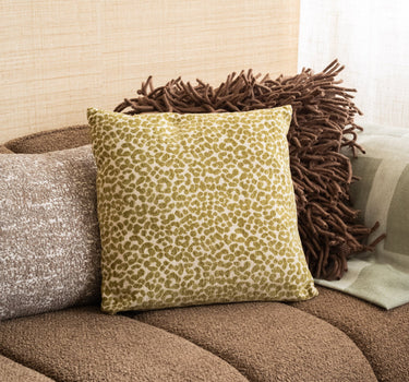 Cushion Siem Leopard Green - Things I Like Things I Love