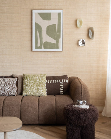 Cushion Siem Leopard Green - Things I Like Things I Love