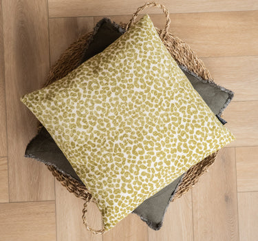 Cushion Siem Leopard Green - Things I Like Things I Love