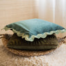 Cushion Sophia Wavy Green - Things I Like Things I Love