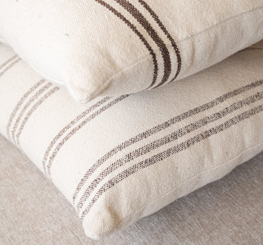 Cushion Striped Linen - Things I Like Things I Love