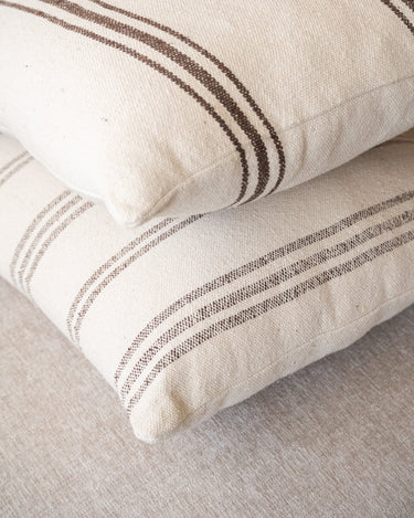 Cushion Striped Linen - Things I Like Things I Love