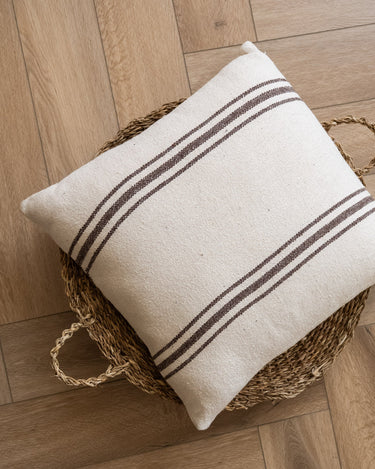 Cushion Striped Linen - Things I Like Things I Love