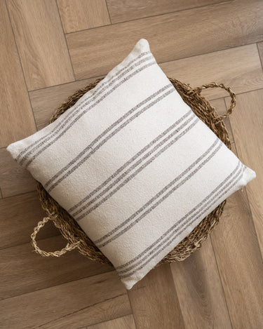 Cushion Striped Linen - Things I Like Things I Love
