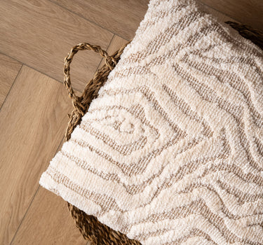 Cushion Swirl Beige - Things I Like Things I Love