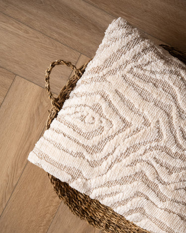 Cushion Swirl Beige - Things I Like Things I Love