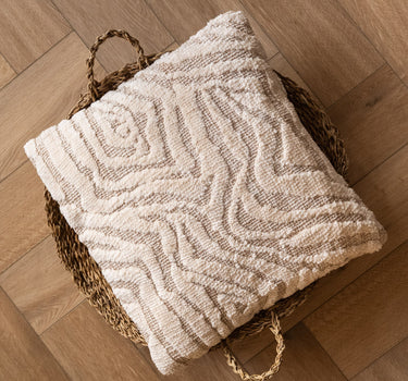 Cushion Swirl Beige - Things I Like Things I Love