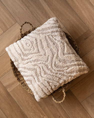 Cushion Swirl Beige - Things I Like Things I Love
