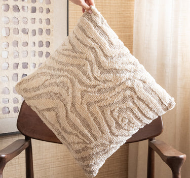 Cushion Swirl Beige - Things I Like Things I Love