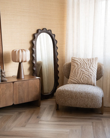 Cushion Swirl Beige - Things I Like Things I Love