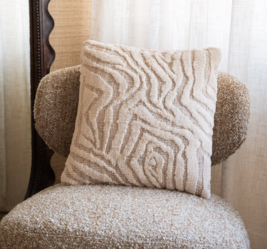 Cushion Swirl Beige - Things I Like Things I Love