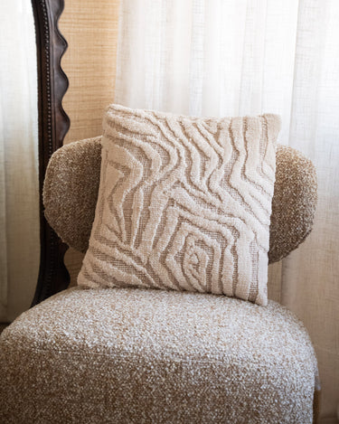 Cushion Swirl Beige - Things I Like Things I Love