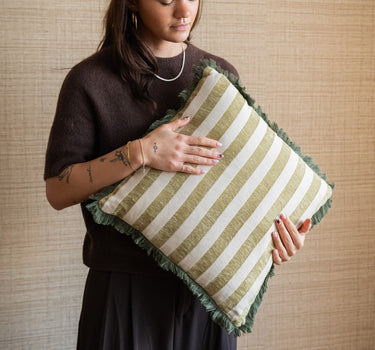 Cushion Tess Matcha Green - Things I Like Things I Love