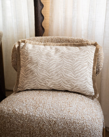 Cushion Tigra Beige - Things I Like Things I Love