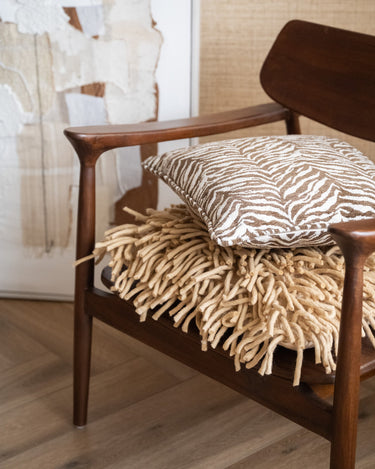 Cushion Tigra Brown 45x45 - Things I Like Things I Love