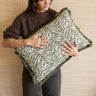 Cushion Tigra Green - Things I Like Things I Love